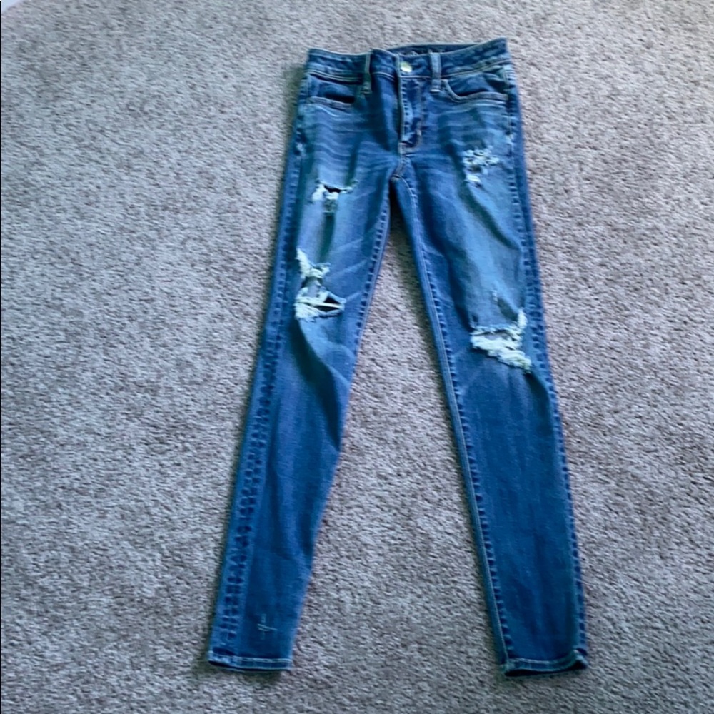 American eagle super stretch jeggings